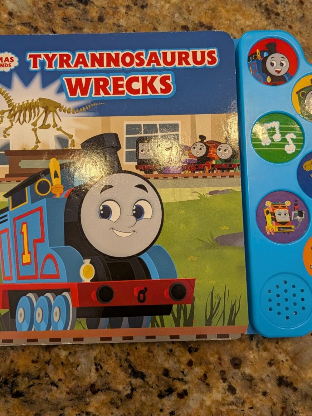 Thomas & Friends Tyrannosaurus Wrecks 6-Button Song and Sound Book